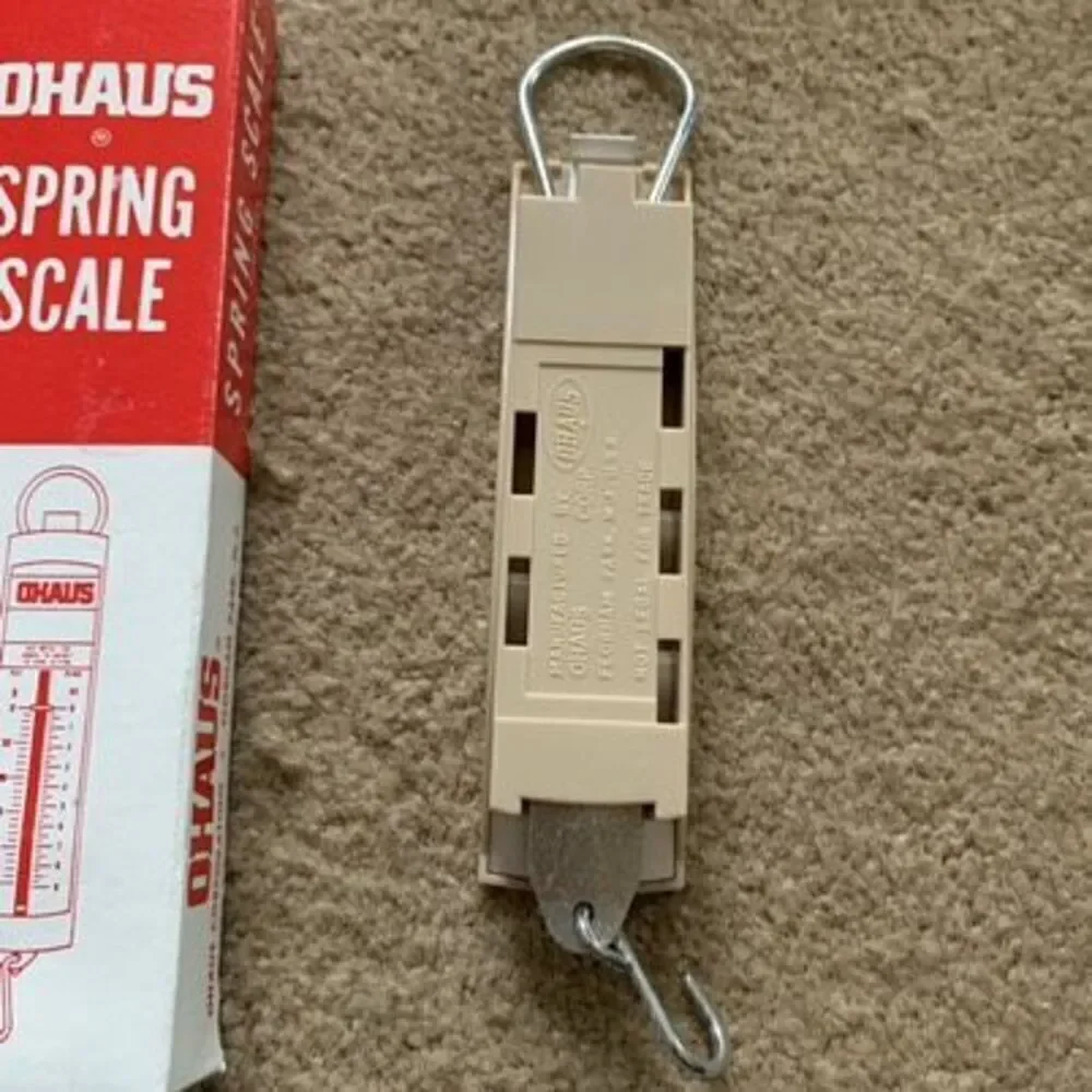 Ohaus Spring Scale Model 8002 500 Grams 18 Ounces